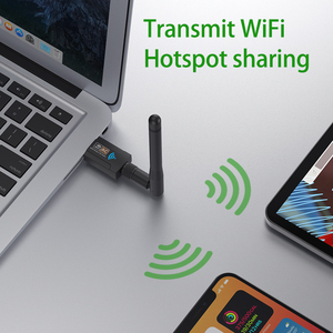 600Mpbs Wifi Adapter Dual Band 2.4Ghz&amp;5Ghz USB <strong>WIRELESS</strong> <strong>Network</strong> Card <strong>Wireless</strong> Receivers for <strong>Computer</strong> Satellite Receiver - Product Image 4
