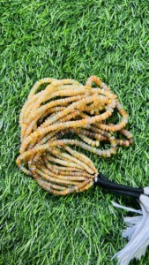 Hakiki etiyopya Opal pürüzsüz Rondell boncuk takı yapımı için 3-6mm Welo yangın Opal gevşek taş boncuk 16 "uzun ipliklerini boncuk, - Product Image 4