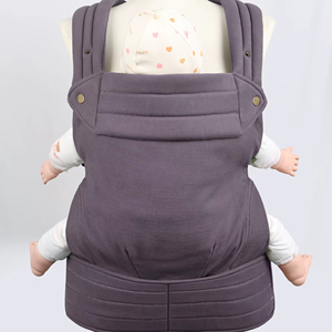 Paarse Ergonomische Babydrager Luxe <span class=keywords><strong>Baby</strong></span> Draagt Hoogwaardig Katoen Met Verstelbare Bandjes En Duurzame Gespen Opvouwbaar - Product Image 1