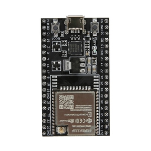 ブラックDIY電子ESP32-DEVKITCコアボードCP2102開発教育メーカーボードESP32-WROOM-32U Arduino ESP32-WROOM-32U - Product Image 1