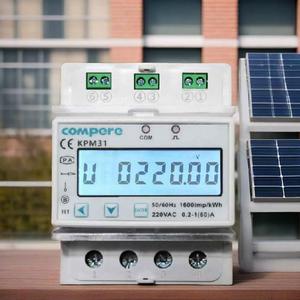 Telecomando Smart Meter Monitor elettrico elettrico termometro monofase prepagato contatore di energia elettrica