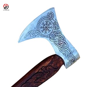 Sıcak satış Viking balta kafa tomaet Tomahawk Adze açık kamp için dayanıklı şam paslanmaz çelik DIY sınıf ürün