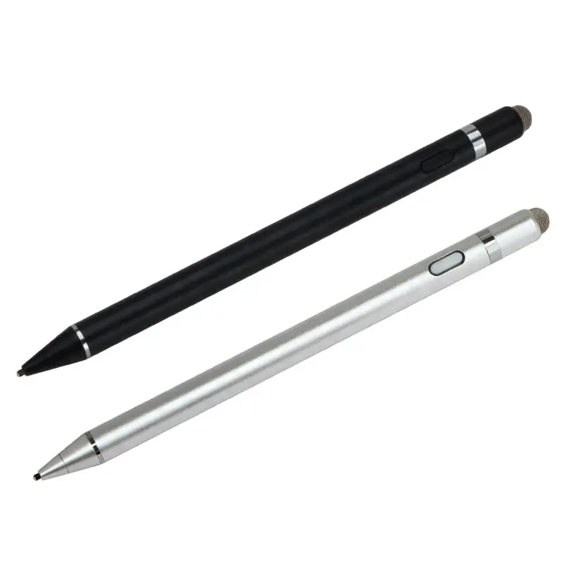 أعلى جودة الأبيض الكهرومغناطيسي القلم قلم بالسعة شاشة تعمل باللمس القلم النشط