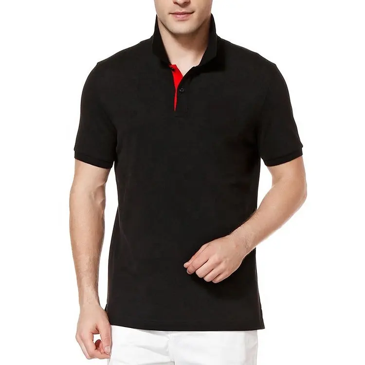 Navidad Año Nuevo camiseta para hombre de gran tamaño Polo poliéster camiseta para hombres camisetas de punto Polo camiseta hombres Turn-Down Collar ha