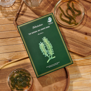 JMSOLUTION Маска из натурального морского винограда, влага, сделано в Корее, лидер продаж, корейский продукт по уходу за кожей оптом (1 единица = 10 штук) - Product Image 3