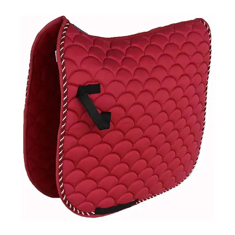Almohadillas de sillín con logotipo bordado personalizado de alta calidad, Productos Ecuestres, equipo equino, almohadilla para montar a caballo