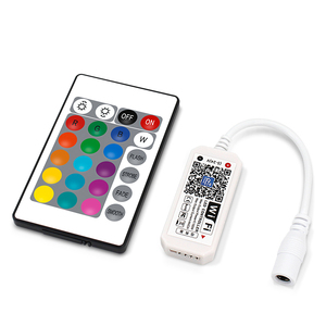 Buena calidad DC5V 12V RGB LED controlador RGB LED Wi-Fi RGB LED controlador RGB para tira de LED