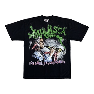 Özel grafik Tees Asaali T shirt baskılı erkek serigraf baskı Vintage asit yıkama T-shirt erkekler boy Asaali T-shirt - Product Image 3