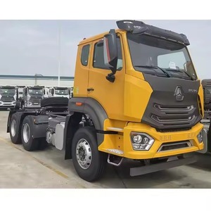 二手H-OHAN H-OWO N H77L平车顶S-INOTRUK新型牵引车400马力卡车牵引车6x4低价出售