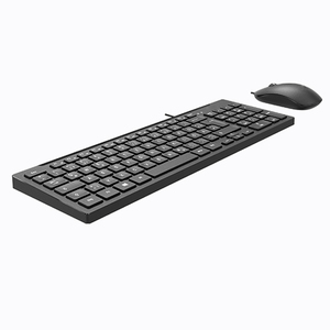 ドイツのレイアウト有線コンピューターキーボードとマウスコンボ95キーWin7/8/10 Vistaと互換性のある2つの領域AIO、デスクトップ - Product Image 4
