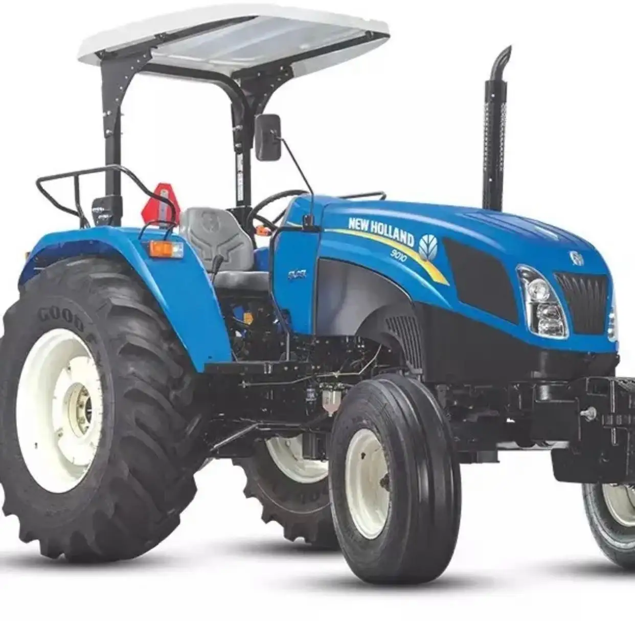 80HP中古トラクターHolllandトラクターDeutz Fahrエンジン付き