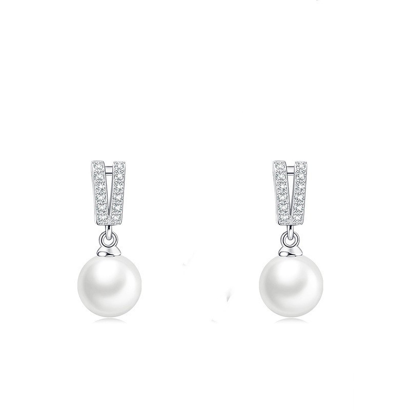 WM1209 pearl Earrings