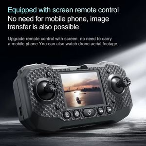 M6 professionale doppia fotocamera <span class=keywords><strong>FPV</strong></span> UAV Drone schermo LCD telecomando con funzione di evitamento per i principianti aereo Quadcopter