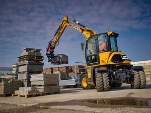 Jcb 110w מחפר גלף 11t מנוע דיזל