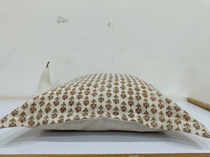 Bất Tay Khối In Jaipur Linen Đệm Bìa Gối Bìa 100% Linen Tự Mặt Bích Phía Trước In Rắn Trở Lại Cho Khách Sạn Nhà - Product Image 2
