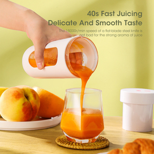 Mini <strong>Juice</strong> Extractor Portable Rechargeable Mixer Blender <strong>One</strong> Clickclean Cleaning Mixer - Product Image 3