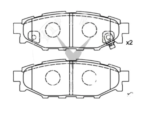 Rem Mobil Bantalan Universal Digunakan untuk Kendaraan Honda BYD Brake Disc Toyota Bus Depan Suzuki Kualitas Berharap Merek Brake Pad