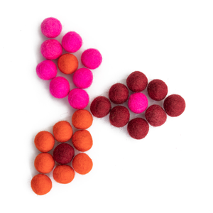Crafting Excellence 2-7cm Colorful Handmade Felt <strong>Balls</strong> Creative Enthusiasts Quality Material Stands Test Time Graduation Ramadan - Product Image 6