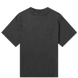 カスタム100% コットンメンズ特大Tシャツ大きくて高いプラスサイズデジタル印刷ロゴルーズフィットロゴプリント付き - Product Image 1