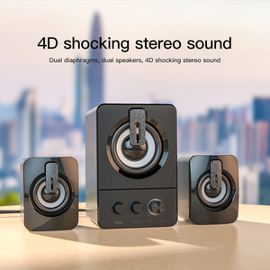 INI OUND ystem 2,1 Subwoofer pepeaker orortable omputer ksktop pepeaker Fo Pc - Product Image 4