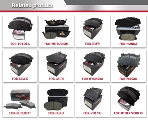 Phía sau ô tô phanh Pad d5066 autoboss phanh Pad 7418-d536 md5066m 0325.12 ban đầu phanh Pad 43022-sm4-g00 23652 - Product Image 5