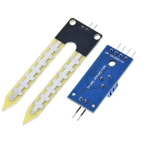 3,3 V - 5 V Bodenfeuchtigkeitsdetektor Sensor Bodenfeuchtigkeitssensor Bodenhygrometer Detektion für automatisches Bewässerungssystem Roboter intelligentes Auto - Product Image 2