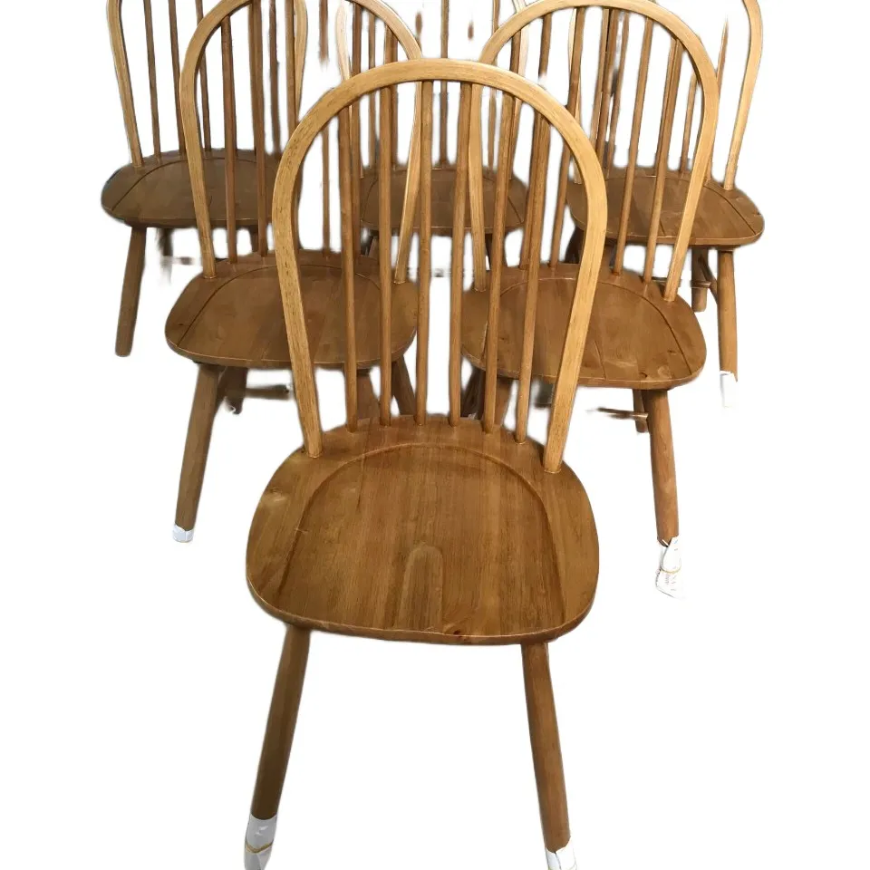 Chaise de salle à manger en bois massif avec dossier et trépied en forme de I, nouveau design 2022, nordique, moderne, Offre Spéciale