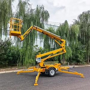 Qualidade Cherry Picker 6m-22m Aranha Tipo Crawler Auto Elevador Aéreo Trabalho Cherry Picker Boom Lift Para Venda