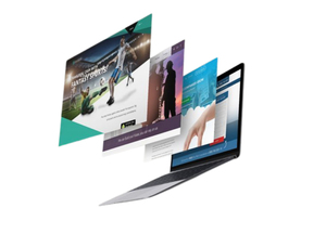 Online-Software entwicklung für Webdesign E-Commerce-und Poker-Website Unterstützt auf Mac & DOS Mobile Usage Internet version Stock