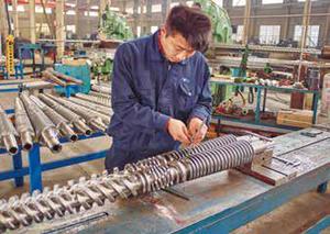 Jwell-<strong>Conical</strong> <strong>Twin</strong> <strong>Screw</strong> and <strong>Barrel</strong> for Extrusion Jwell Machine Pipe Extrusion Compounding Machine