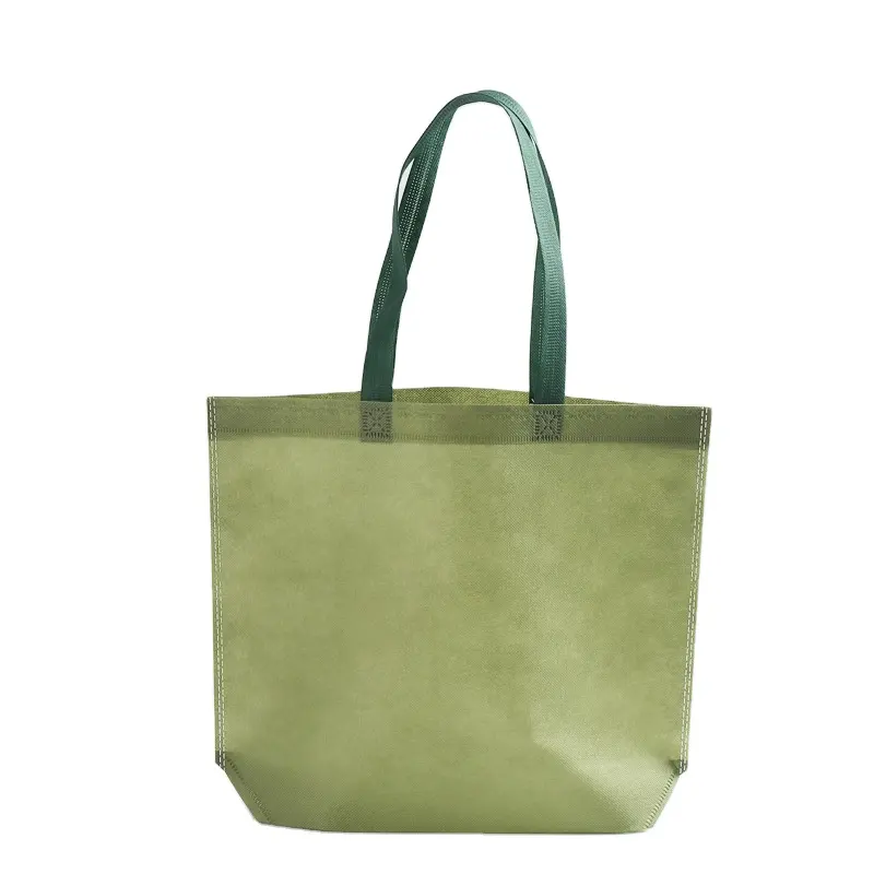 Toptan en iyi fiyat örgüsüz çanta-moda alışveriş çantaları Logo yazdırılabilir bakkal sepet alışveriş çantası özel baskılı