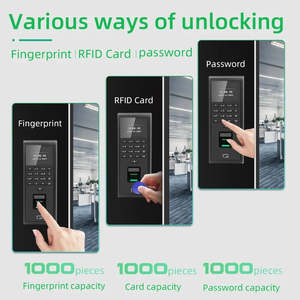 Biometrischer Finger abdruck Mitarbeiter Zeiter fassung Maschinen zugriffs kontrolle RFID-Karte 125kHz Standalone-Tastatur TCP/IP-oder USB-Anschluss - Product Image 6
