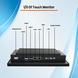 PC de panel integrado todo en uno Computadora de pantalla táctil industrial con procesador Celeron J6412 (soporte ODM/OEM) - Product Image 5