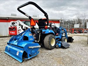 Ön yükleyici 4WD 4x4 ile oldukça fiyatlı LS çim biçme traktörü satın kolayca satışa hazır hızlı teslimat LS çim biçme makinesi yükleyici - Product Image 4