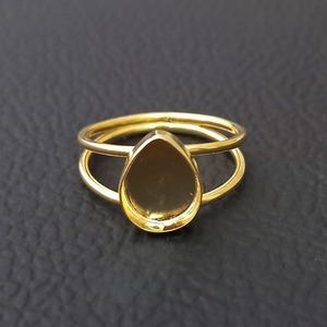 925แหวนเปล่าดีไซน์แบบฝาปิดทำด้วยมือกึ่งติดตั้งเครื่องประดับชั้นดีดีไซน์ลวดคู่เงินแท้