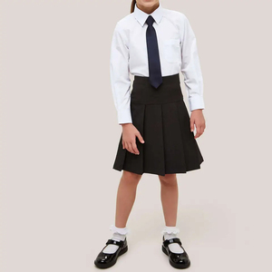 定制设计夏季小学校服衬衫学生裙和衬衫儿童校服