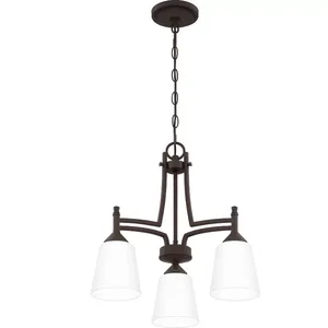 Yeni tasarım avize mat siyah Living nik aydınlatma armatürü Vintage 8 işık sarkıt aydınlatma oturma yemek odası ve mutfak için - Product Image 1