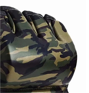 למעלה <span class=keywords><strong>Pro</strong></span> MMA התמודדות להילחם כפפות עור פרה עור חצי אצבע Mma אימון אגרוף כפפות <span class=keywords><strong>Ufc</strong></span> Mma כפפות