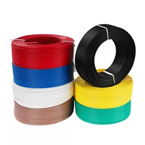 PVC電線ケーブル1/1.5/2.5/4/6/10mm BVシングルコア銅ハードワイヤ - Product Image 1
