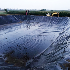 Yüksek kaliteli Anti-UV balık gölet gömlekleri geomembran Liner uv özelliği ile EPDM LDPE HDPE EVA LLDPE malzemelerden yapılmış - Product Image 5