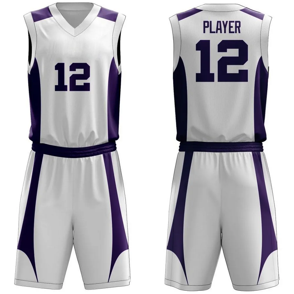Hot bán biểu tượng tùy chỉnh in ấn thể thao mặc 2024 Polyester Chất liệu đồng phục bóng rổ trong màu sắc khác nhau