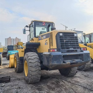 4 тонн земли навалочная Машина Б/у komatsu wa320-5 колесный погрузчик для продажи comatsu 320 wa320-3 - Product Image 6