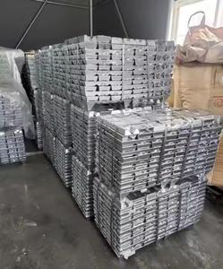סיטונאי 2023 באיכות גבוהה 99.9% אלומיניום טהור ingots סגסוגת אלומיניום לגרוטאות לשימוש תעשייתי הרכב כימי