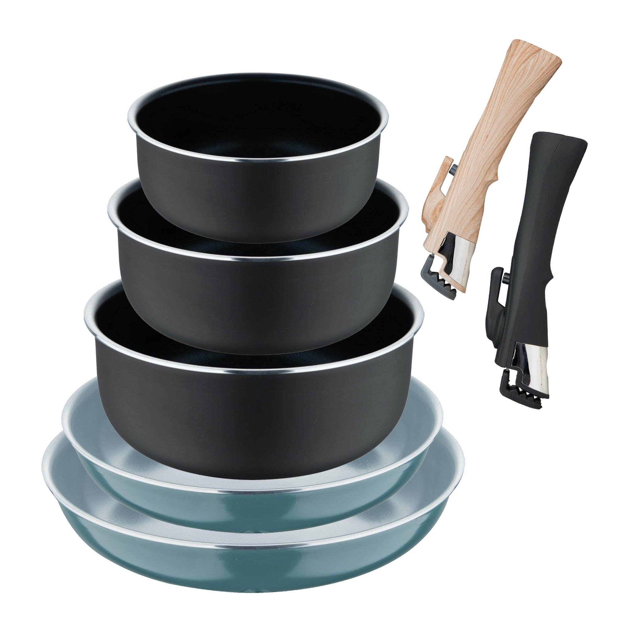 เขียว, ดำ