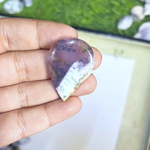 Purple Dendrite Opal Cabochon Mix Shape in All Sizes <strong>Jade</strong> Bead Handmade Nice Smooth Loose Natural Purple Dendrite Opal Gemstones - Product Image 3