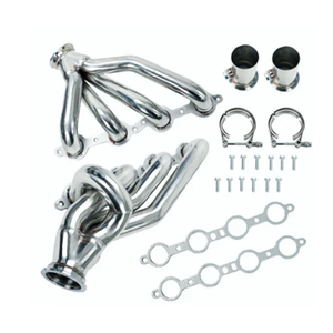 Exhaust Manifold <strong>Header</strong> Gasket Kit for 1982-2004 Chevy GMC LS Swap S10 LS1 LS2 LS3 LS6 V8 <strong>1</strong>-5/<strong>8</strong>&quot; Shorty <strong>Header</strong> Exhaust USA STOCK - Product Image 1
