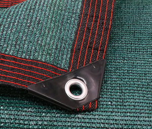 Red de sombra HDPE verde personalizada para patio, pantalla de privacidad para balcón, valla neta, fácil instalación, Red de jardín - Product Image 5
