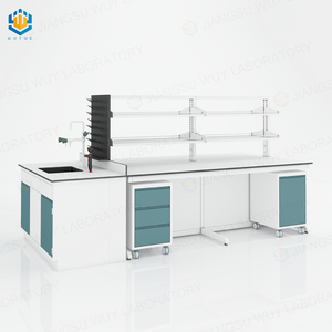 Schul labor möbel Arbeitstisch kunden spezifischer Labor tisch Stahls chul biologie Labor tisch - Product Image 3