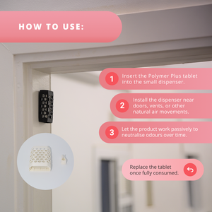 Polymer Plus Geruchsneutralisierer-Rote Formel Lufterfrischer für Küche, Müll, Frittiertes und Organische Gerüche Großpackung - Product Image 6