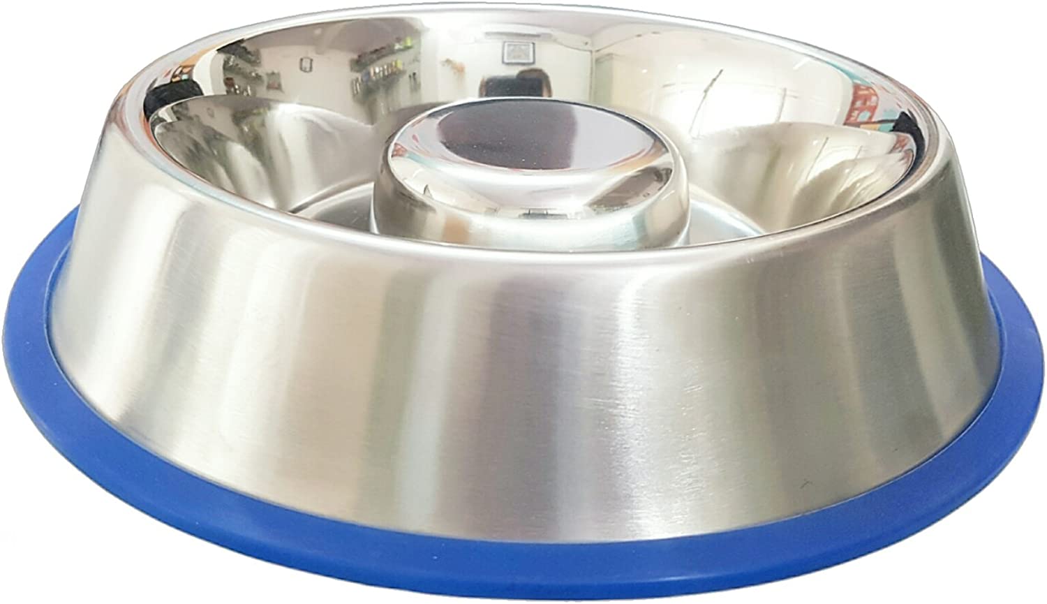 non skid dog bowl